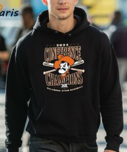 Big 12 2024 Conference Baseball Champions Oklahoma State Cowboys Shirt 5