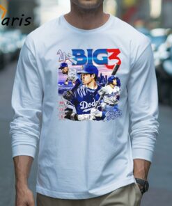 Big 3 Los Angeles Dodgers Baseball Graphic Shirt 3