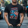 Black Captain America T-shirt Gift For Big Fan