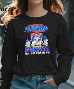 Bluey Florida Panthers Fan Forever Not Just When We Win Shirt 3