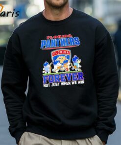 Bluey Florida Panthers Fan Forever Not Just When We Win Shirt 4