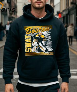 Boston Bruins Jeremy Swayman Brick Wall Retro Shirt 5