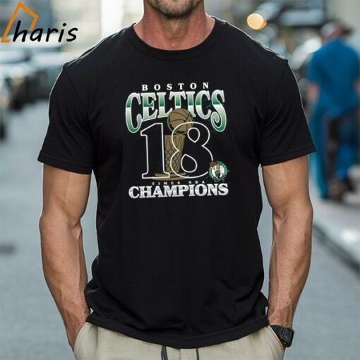 Boston Celtics 18-Time NBA Finals Champions T-Shirt