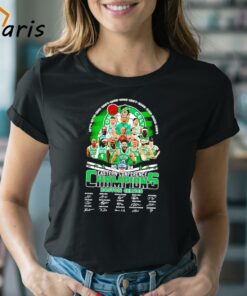 Boston Celtics 1974 – 2024 Eastern Conference Champions Signatures Shirt