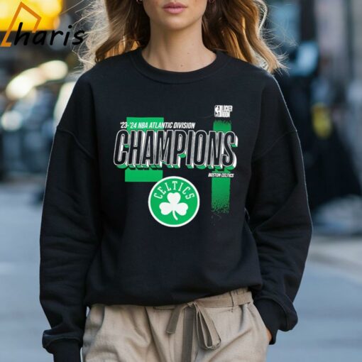 Boston Celtics 2024 Atlantic Division Champions Locker Room T-shirt