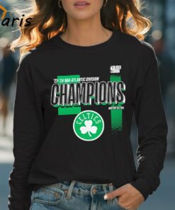 Boston Celtics 2024 Atlantic Division Champions Locker Room T shirt 4