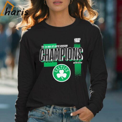 Boston Celtics 2024 Atlantic Division Champions Locker Room T-shirt