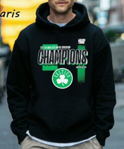 Boston Celtics 2024 Atlantic Division Champions Locker Room T shirt 5