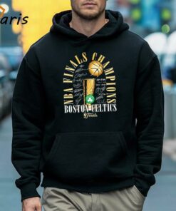 Boston Celtics 2024 NBA Finals Champions Fade Away Jumper Roster Signature Shirts 4 Boston Celtics 2024 NBA Finals Champions Fade Away Jumper Roster Signature Shirts 5