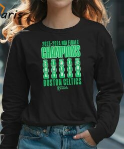 Boston Celtics 2024 NBA Finals Champions Half Court Trap Roster T-Shirt 2 Boston Celtics 2024 NBA Finals Champions Half Court Trap Roster T Shirt 3