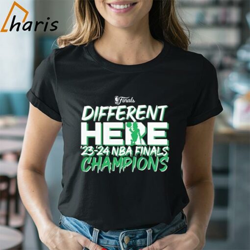 Boston Celtics 2024 NBA Finals Champions Pump Fake Hometown Originals T-Shirt