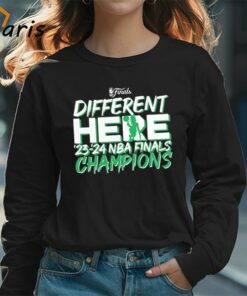 Boston Celtics 2024 NBA Finals Champions Pump Fake Hometown Originals T Shirt 3