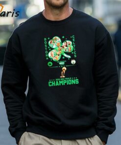 Boston Celtics 2024 NBA Finals Champions The Greatest NBA Team Players Signatures Shirt 4