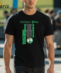 Boston Celtics 2024 NBA Finals Eastern Conference Champions Player Name Shirt