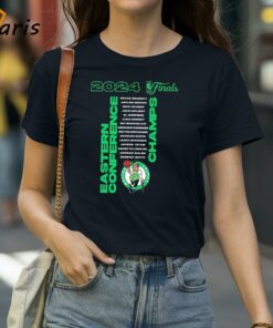 Boston Celtics 2024 NBA Finals Eastern Conference Champions Player Name Shirt