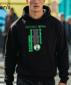 Boston Celtics 2024 NBA Finals Eastern Conference Champions Player Name Shirt 3