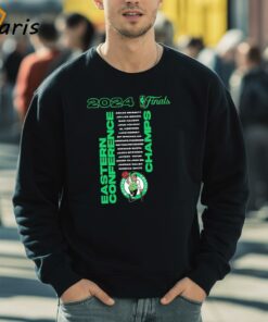 Boston Celtics 2024 NBA Finals Eastern Conference Champions Player Name Shirt 5