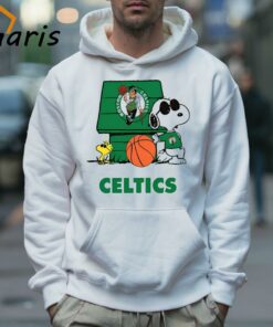 Boston Celtics Basketball Snoopy Celtics Shirt 5