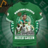 Boston Celtics Bleed Green Team Player 3D Shirt