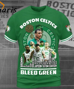 Boston Celtics Bleed Green Team Player 3D Shirt