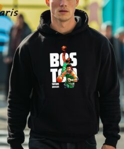 Boston Celtics Jaylen Brown 7 And Jayson Tatum 0 Cartoon Shirt 2 Boston Celtics Jaylen Brown 7 And Jayson Tatum 0 Cartoon Shirt 3