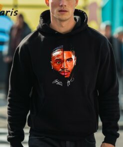 Boston Celtics Jaylen Brown And Jayson Tatum Duo Face Signatures Shirt 3