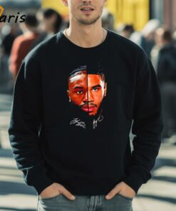 Boston Celtics Jaylen Brown And Jayson Tatum Duo Face Signatures Shirt 5