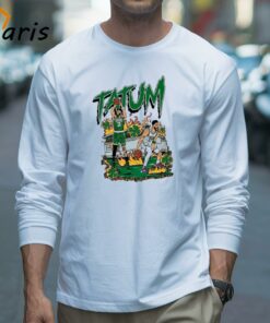Boston Celtics Jayson Tatum Burning Shirt 3