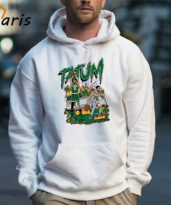 Boston Celtics Jayson Tatum Burning Shirt 5