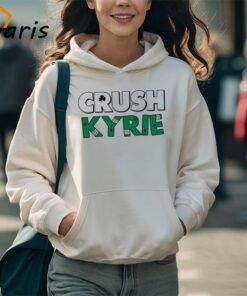 Boston Celtics Kyrie Irving Crush Kyrie Shamrock Basketball NBA Finals Champions 2024 Shirt 4