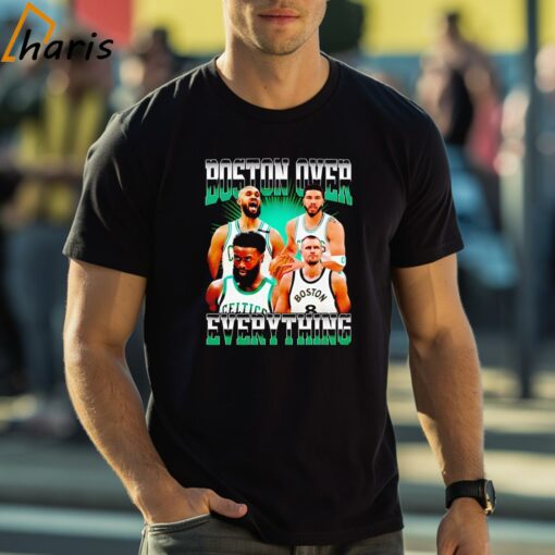 Boston Celtics Over Everything Vintage Shirt