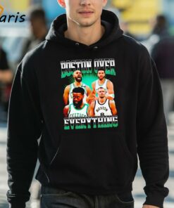Boston Celtics Over Everything Vintage Shirt 5