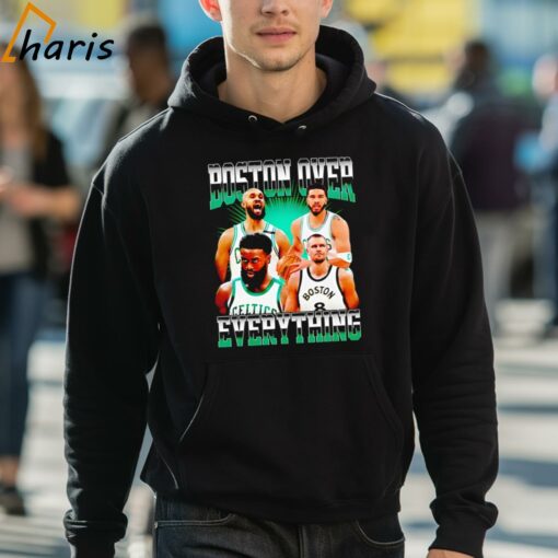 Boston Celtics Over Everything Vintage Shirt