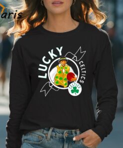 Boston Celtics Ready To Play Mascot T shirt 4