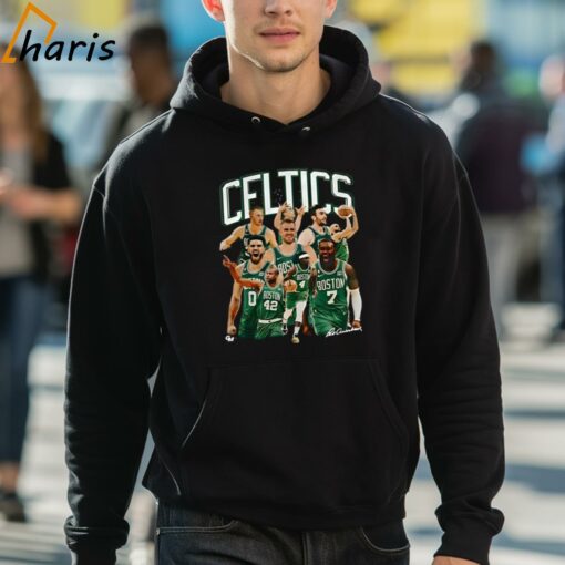 Boston Celtics Us Against The World Earth Shirt