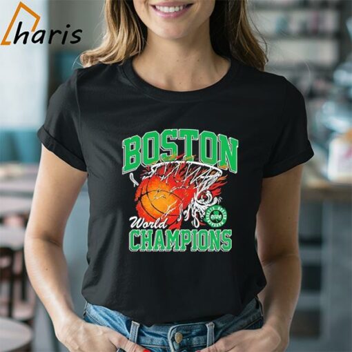 Boston Celtics World Champsions NBA 2024 Shirts