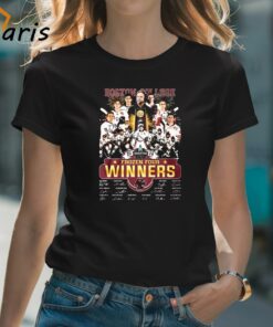 Boston College 2024 Frozen Four Winners Signatures T-shirt