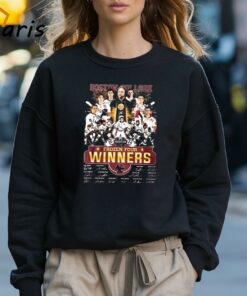 Boston College 2024 Frozen Four Winners Signatures T shirt 3