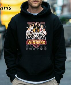 Boston College 2024 Frozen Four Winners Signatures T shirt 5