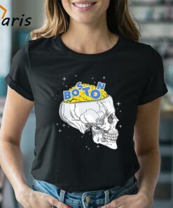 Boston On The Skull Brain Shirt