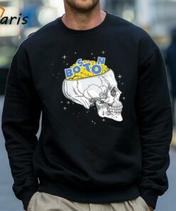Boston On The Skull Brain Shirt 4