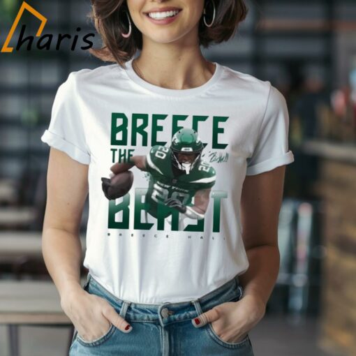 Breece Hall New York Jets Signature T-shirt