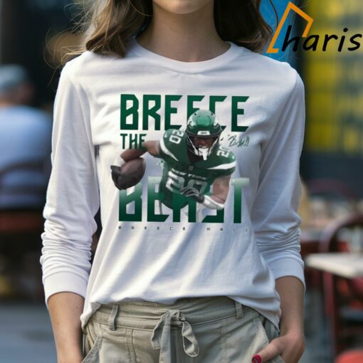 Breece Hall New York Jets Signature T-shirt