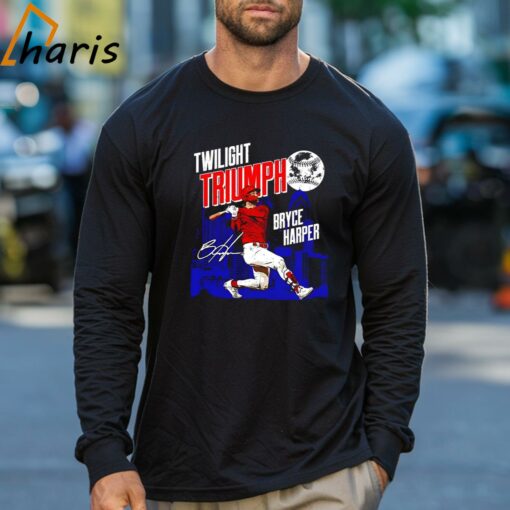 Bryce Harper Twilight Triumph Philadelphia Phillies Signature Shirt