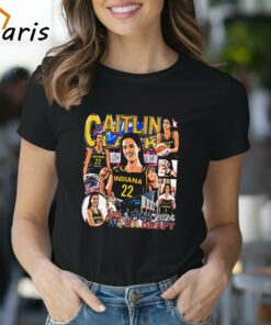 Caitlin Clark Fever No 1 Pick Wnba Draft 2024 Graphic T-shirt