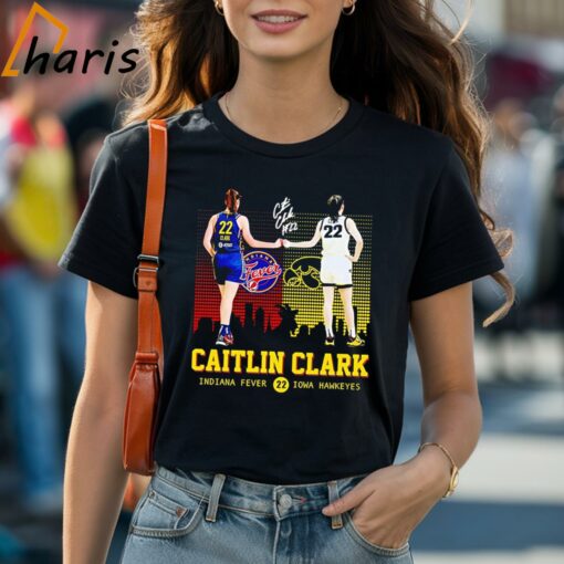 Caitlin Clark Indiana Fever 22 Iowa Hawkeyes Shirt