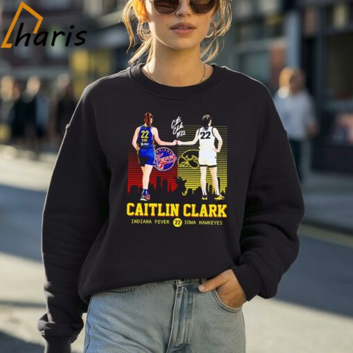 Caitlin Clark Indiana Fever 22 Iowa Hawkeyes Shirt