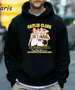 Caitlin Clark Iowa Hawkeyes NCAA Women's All Time Leading Scorer Signature Shirt 4 Caitlin Clark Iowa Hawkeyes NCAA Womens All Time Leading Scorer Signature Shirt 5