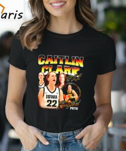 Caitlin Clark Ponytail Pete IOWA T-shirt