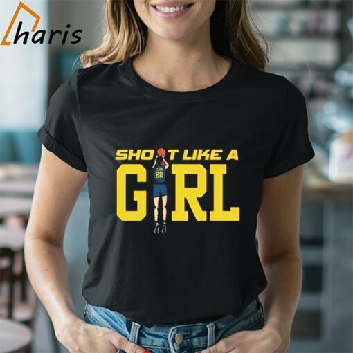 Caitlin Clark Shoot Like A Girl Shirt